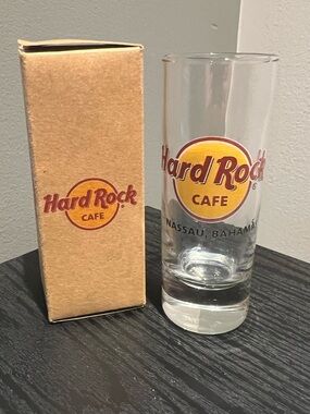 Hard Rock Cafe NASSAU shot glass